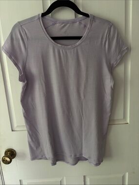 lululemon athletica Lavender Short-Sleeve Crew Tee